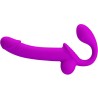 stimulateur double strap-on kelpie violet