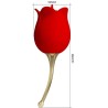 rose lover stimulateur de clitoris rose 12 vibrations rouge