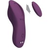 mane lay on masseur de clitoris 10 vibrations télécommande violet
