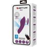mane lay on masseur de clitoris 10 vibrations télécommande violet