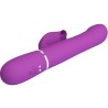 vibrateur et stimulateur multifonction 4 en 1 violet
