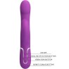 vibrateur et stimulateur multifonction 4 en 1 violet