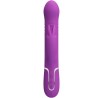 vibrateur lapin multifonction coale 4 en 1 violet