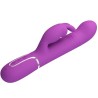 vibrateur lapin multifonction coale 4 en 1 violet