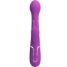 vibrateur lapin multifonction 3 en 1 dejon violet