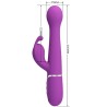 vibrateur lapin multifonction 3 en 1 dejon violet