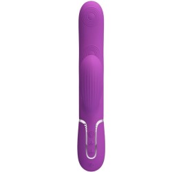vibrateur lapin multifonction 3 en 1 perlita violet