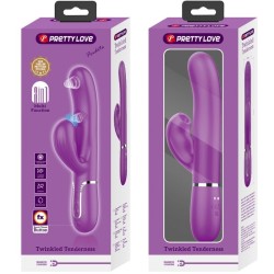 vibrateur lapin multifonction 3 en 1 perlita violet