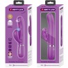 vibrateur lapin multifonction 3 en 1 perlita violet