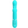 cammy 4 en 1 vibrateur multifonction tripple rabbit bleu