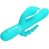 cammy 4 en 1 vibrateur multifonction tripple rabbit bleu