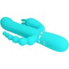 cammy 4 en 1 vibrateur multifonction tripple rabbit bleu
