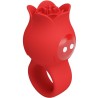 vibrateur de doigt en forme de jae rose 10 vibrations rouge