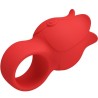 vibrateur de doigt en forme de jae rose 10 vibrations rouge