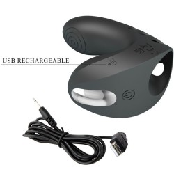 vibrateur doigt camelia 7 vibrations noir