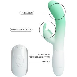 vibrateur lapin cerberus 30 vibrations vert