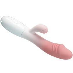 vibrateur snappy rabbit 30 vibrations rose
