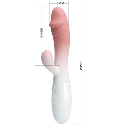 vibrateur snappy rabbit 30 vibrations rose
