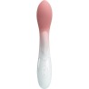 vibrateur point g lumineux + stimulateur de clitoris 30 vibrations rose