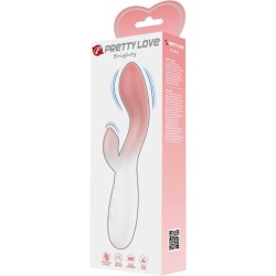 vibrateur point g lumineux + stimulateur de clitoris 30 vibrations rose