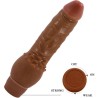 vibrateur réaliste barbara 19,5 cm mulâtre
