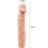 vibrateur réaliste bob 22,5 cm chair