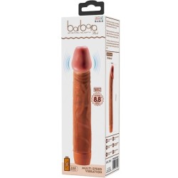 vibrateur réaliste bob 22,5 cm mulâtre
