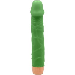 vibrateur réaliste bill 22,5 cm vert