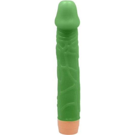 vibrateur réaliste bill 22,5 cm vert
