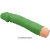 vibrateur réaliste bill 22,5 cm vert