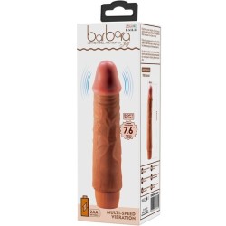 vibrateur realiste jeff 19,5 cm mulatto