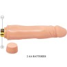 vibrateur réaliste nain 21 cm chair