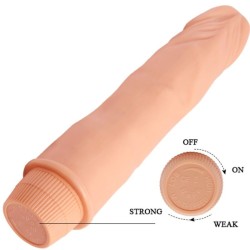 vibrateur réaliste nain 21 cm chair
