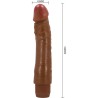 vibrateur réaliste dybbuk 24 cm mulâtre