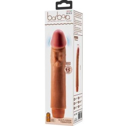 vibrateur réaliste dybbuk 24 cm mulâtre