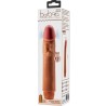 vibrateur réaliste dybbuk 24 cm mulâtre