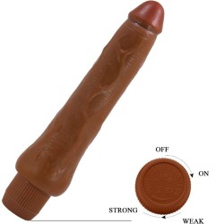 vibrateur réaliste dryade 25 cm mulâtre