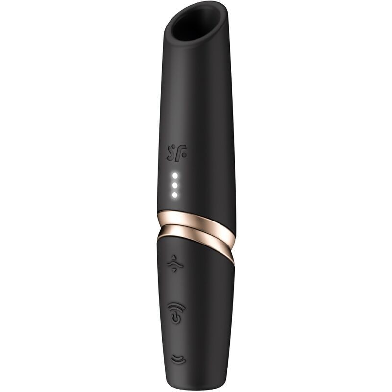 stimulateur de clitoris perfect kiss wave noir - or stimulateur de clitoris perfect kiss wave noir - or