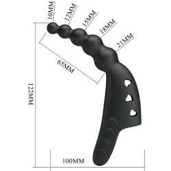 jordin finger vibrator 10 vibrations noir