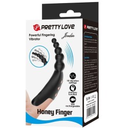 jordin finger vibrator 10 vibrations noir