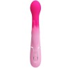 vibrateur lapin multifonction 3 en 1 dejon rose