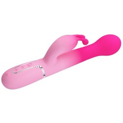 vibrateur lapin multifonction 3 en 1 dejon rose