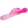 vibrateur lapin multifonction 3 en 1 dejon rose