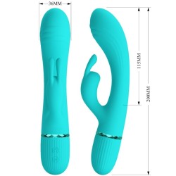 vibrateur scocco lapin turquoise