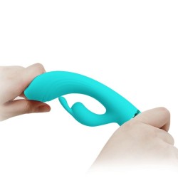 vibrateur scocco lapin turquoise