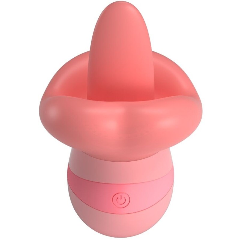 stimulateur de clitoris kylee tongue 10 vibrations rose nude stimulateur de clitoris kylee tongue 10 vibrations rose nude