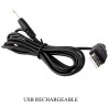 magnifique vibrateur réaliste wilks 5 réglages 25 cm mulato