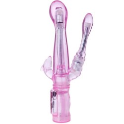 vibrateur flexible avec stimulateur anal