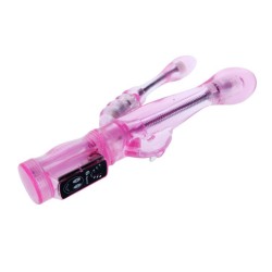vibrateur flexible avec stimulateur anal