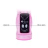 vibrateur flexible avec stimulateur anal